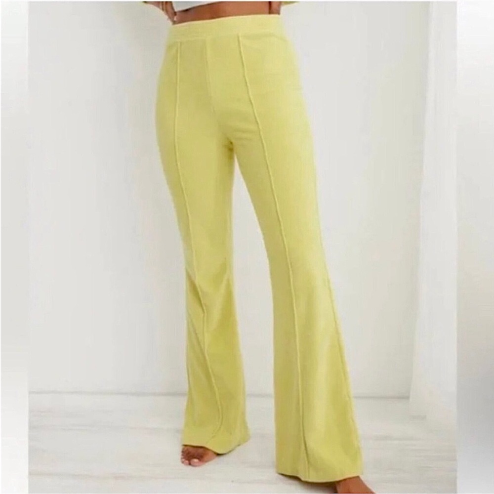 Aerie Groove On High Waisted Flare Pants